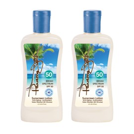 Panama Jack Sunscreen Suntan Lotion - SPF 50, Broad Spectrum UVA/UVB Protection, PABA, Paraben, Gluten & Cruelty Free, Water Resistant (80 Minutes), 6 FL OZ