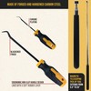 Dura-Gold 10-Piece Hook and Pick Set with Scraper & Magnetic