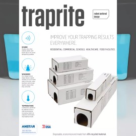 Anstar Products TrapRite Rat Station - 10 Cardboard Stations by Anstar Products