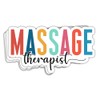 MAIANEY (3 Pcs) Massage Therapist Stickers Masseuse Masseur Massage Therapy