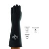 Ansell AlphaTec 87-104 Chemical Resistant Gloves in Latex with Long
