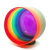8 Inch C Note Root Chakra Sound Bowl 432hz Rainbow