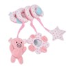 Baby Plush Animal Stroller Toys Spiral Activity Hanging Toys Ringing