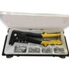 KATSU Tools 61PCs Hand Riveter Set in Plastic Case 405515