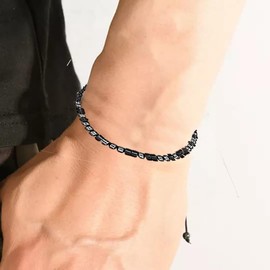 VBWEOI Hug from Heaven Morse Code Bracelet, Until We Meet Again Morse Code Bracelet, Inspirational Bracelets for Women and Man with Black Hematite Beads