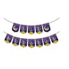Indigo and gold Eid Mubarak decor/blue and Gold Banner Ramadan