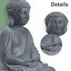 TOETOL Outdoor Buddha Large Statue Meditative Asian Zen Indoor 20”