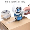 Pacific Mailer 2 Inch Tape Gun Dispenser with 2 Inch