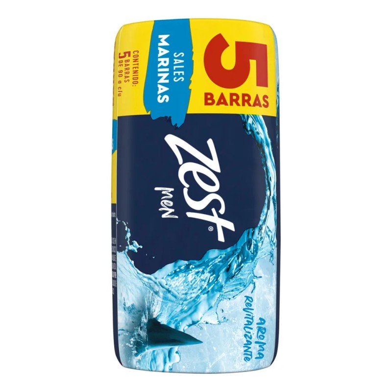 Pack Jabón Barra Zest Men