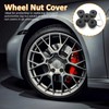vvag 20PCS Car Wheel Lug Nut Covers, 17mm Wheel Bolt