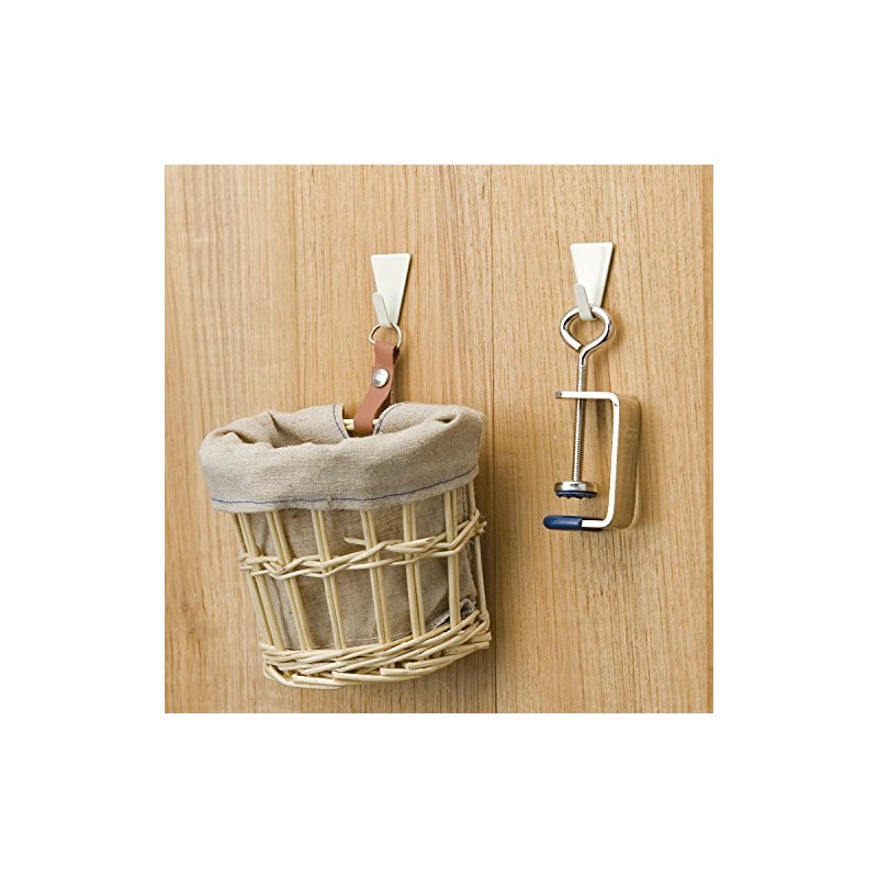 レック 粘着 ミニフック (10個入) 粘着テープ取付け H-427