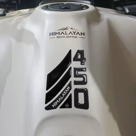 labelbike - 3D Resin Tank Pad Stickers Motorcycle Tank Protections and Decorations compatible with Royal Enfield Himalayan 450 2025