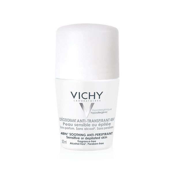 VICHY Desodorante Anti-transpirante para Piel Muy Sensible Roll-On 48H Vichy