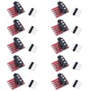 DAOKI 10 Pcs TRRS 3.5mm Audio Jack Breakout Board Headphone