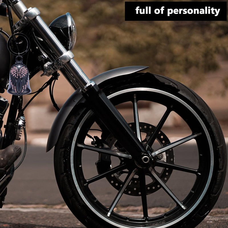 CYZBTBl Motorcycle Women Bells - Motorcycle Angel Bell For Men
