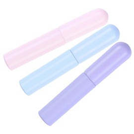 Healeved 3 Piezas pincel de brocha de maquillaje brochas para maquillaje aplicador de de silicona aplicador de lápiz labial pincel corrector cepillo de pequeña Perder