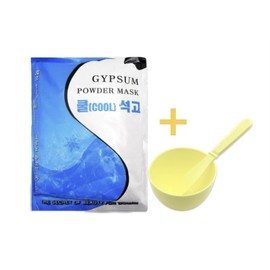 Cool plaster mask pack (cooling effect) 700g + rubber ball, spatula added / 쿨 석고 마스크팩 (쿨링효과) 700g+고무볼,스파츌라 추가