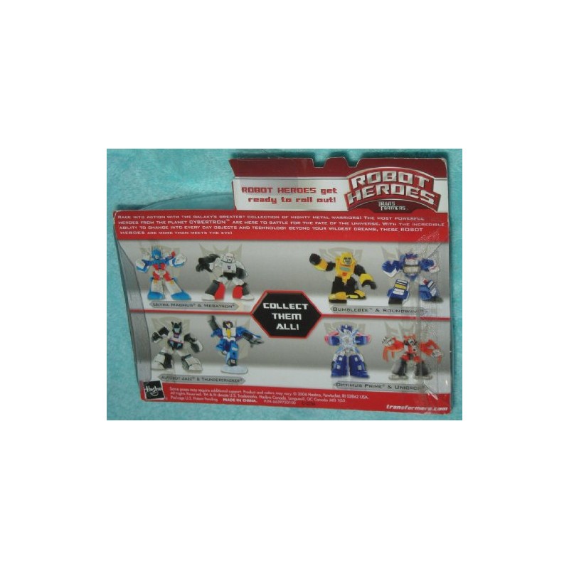 Robot Heroes Wave 02: Bumblebee Vs. Soundwave