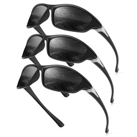 OUTDOORKING Sports Mens-Sunglasses Polarized Sunglasses-Men: Sunglasses for Men UV Protection for Running Cycling Fishing