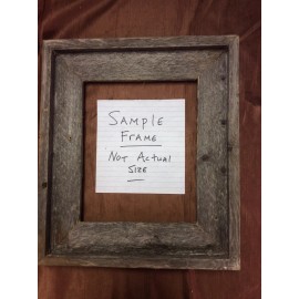"Handmade" Standard 18x22 Barn Wood Picture Frame, Hand Crafted One at a Time.