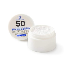 WHITECLUB Whitening Toothpaste (50% Apatite, Contents: 1.1 oz (30 g), Approximately 60 Times, Made in Japan, Whitening Powder, Powder Toothpaste, Sparkling Eraser, Mint