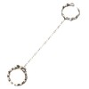 FOMIYES Rose Chain Ring Vintage Finger Jewelry for Women Aesthetic