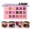 Axiu Paleta De Sombras Nude New 18 Tonos 2 Piezas