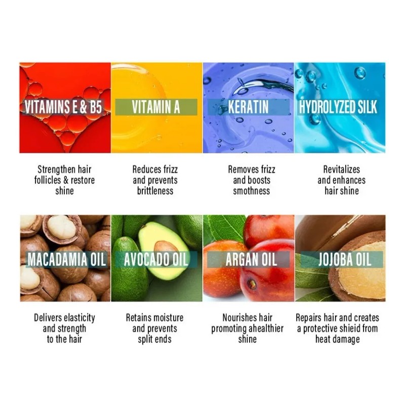 💆‍♀️✨ Vitaminas para el Cabello 💊 Anti-Frizz & Reparación 💖
