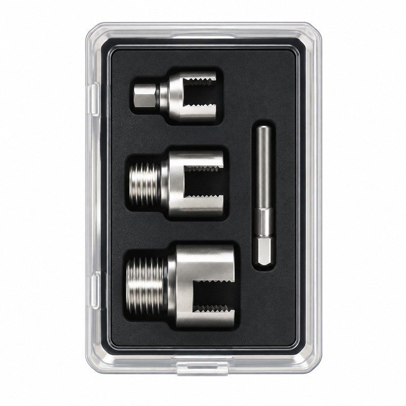 Integrated Pipe Threading Tool for 4-point / 6-point Water Distribution
