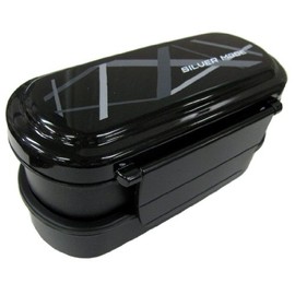 オーエスケー SILVER MODE 保冷 お弁当箱 2段 (仕切付) PW-10T