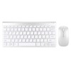 Smart Wireless Keyboard Mouse Kit Silent LED Indicator Waterproof Power