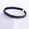 SURALIN 1 x headband for women with crystal beads, headband,