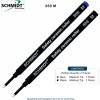 Schmidt 888 Safety Ceramic Rollerball Refill- Black, Blue (Tip 0.7mm)-