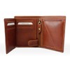 MIKA 14112102 Genuine Leather Wallet Portrait Format Wallet with 9