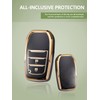 TECART TPU Key Shell Key Case Fit for Toyota Land