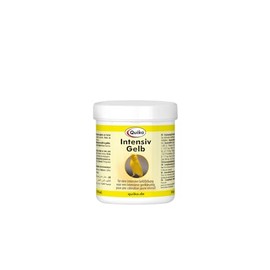 Quiko Intensive Yellow 50 g - Supplementary food for all birds with yellow factor - For intensive yellow colouring and colour intensification of the plumage - Suitable for canaries, forest birds etc.