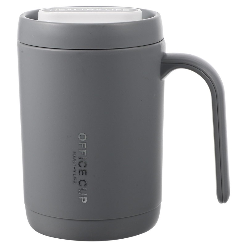 Mikinona Stainless Steel Insulated Travel Cup Leak Proof Portable Handle