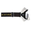 US Divers Avila Snorkel Mask for Adults, Black Dark Grey