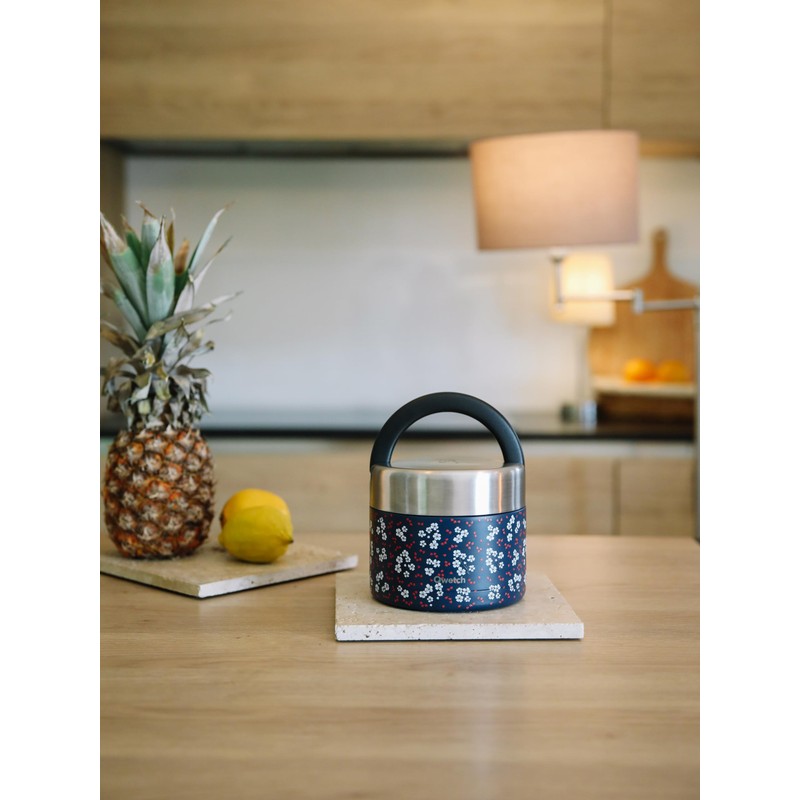 QWETCH - Lunch Box Stainless Steel Isotherm - Hanami Blue
