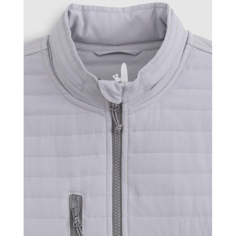 johnnie-O Crosswind Quilted Performance Vest Seal/S