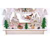 BRUBAKER Christmas LED Light Arch - Winter Landscape - 12.2