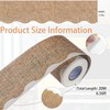 JALCH Rustic Burlap Bulletin Board Border - Scalloped Trim for