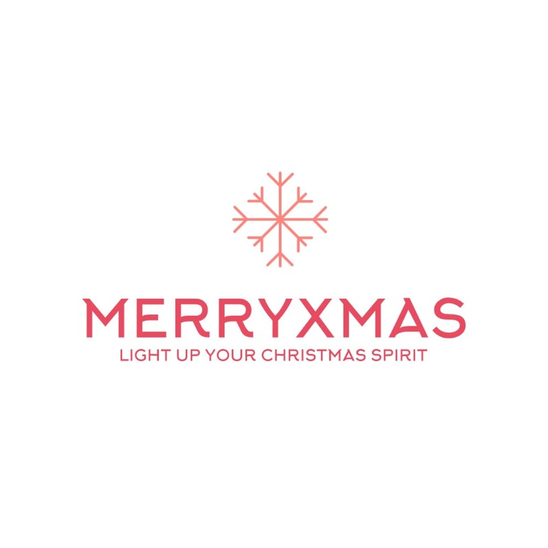 MERRYXMAS Tinsel for Advent & Christmas as Decoration & Decoration