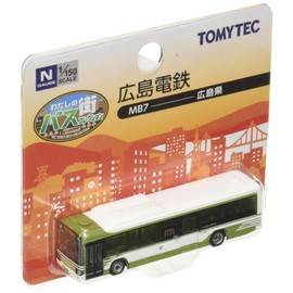 ザ・バスコレクション バスコレ わたしの街バスコレクション MB7 広島電鉄 日野ブルーリボンQPG-KV290Q1 ジオラマ用品