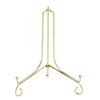 Metal Clock Stand Stylish Display Bracket for Home Office Modern