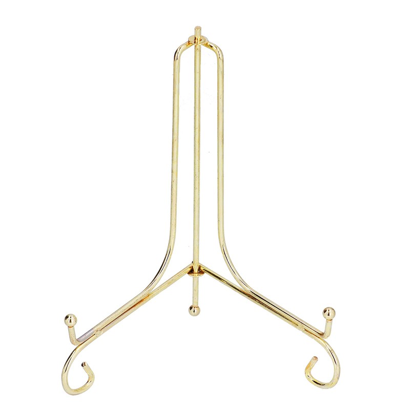 Metal Clock Stand Stylish Display Bracket for Home Office Modern