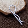 20Pcs R Clips Retaining Cotter Pins, Heavy Duty Zinc Plated