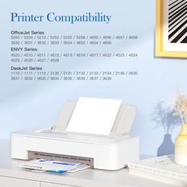 Valuetoner Remanufactured Ink Cartridge Replacement for HP Ink 63 63XL to use with HP Envy 4520 4512 Officejet 3830 4650 4655 5222 5255 5252 5255 Deskjet 1112 2130 2132 3630 3632(1 Black, 1 Color)