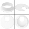 20Pack 2" Black Desk Grommet, HNBun Wire Cable Hole Cover