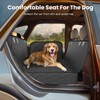 Easyego Sturdy Back Seat Cover for Dogs, Washable Dog Hammock